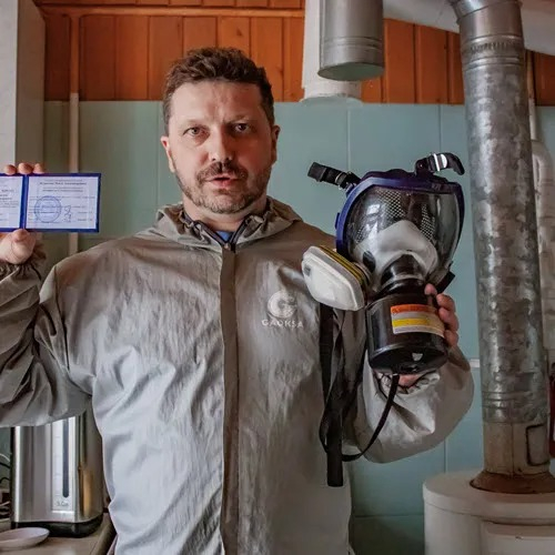 ФОТО Удаление плесени в Красногорске